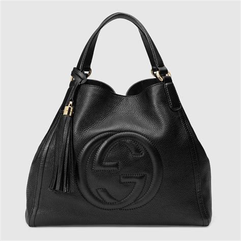 gucci皮夾|gucci leather shoulder bag.